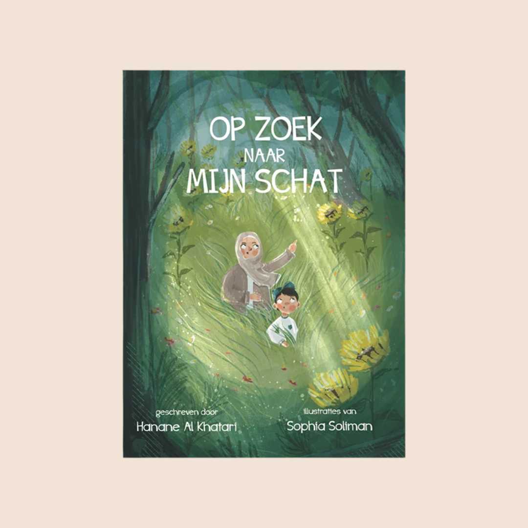 Boekcover van Op zoek naar mijn schat, een islamitisch kinderboek voor kinderen van 8 tot 12 jaar